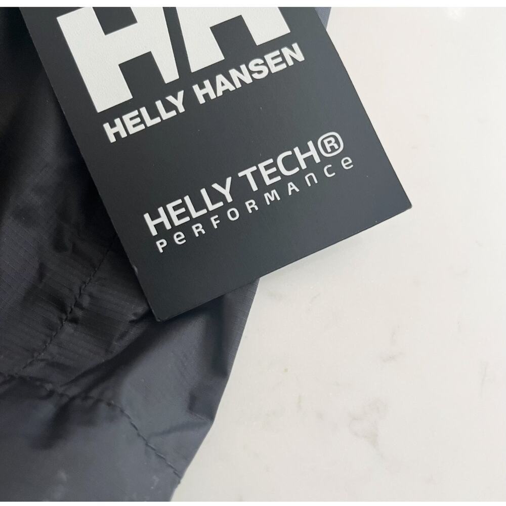 Helly Hansen Loke 2.0 Waterproof Rain Jacket Black NWT Hiking Outdoor Size Small - Picture 9 of 12